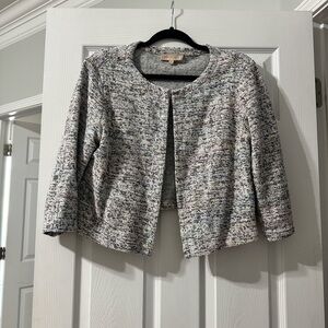 Philosophy Crop Tweed Jacket